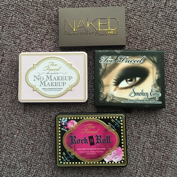 TOO FACED URBAN DECAY PALETTE BUNDLE - Picture 1 of 4