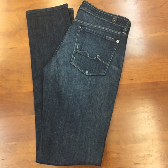 7 for all Mankind Roxanne skinny jeans sz  27