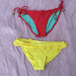 Xhilaration swim bottoms size M