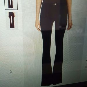 J Brand 'Martini' Flared Skinny Jeans (Black)