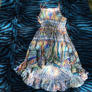 Breezy Ruffle Hi Low Dress