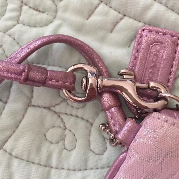 Coach Purple Wristlet - Picture 3 of 3