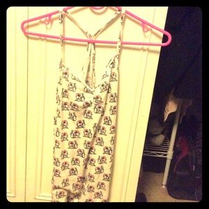 This is a spaghetti strap tank top.