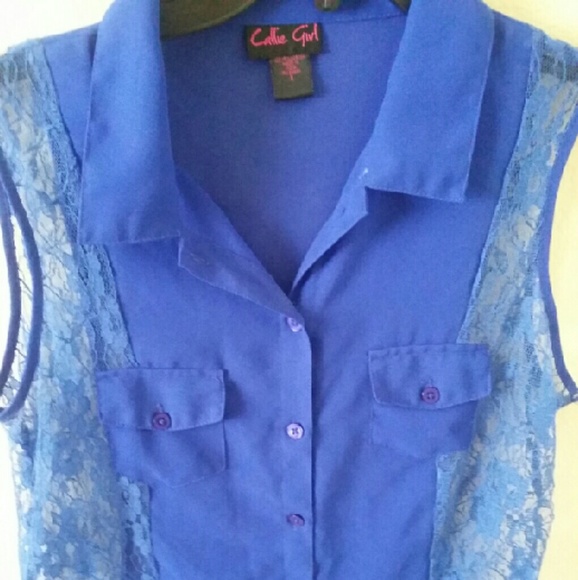 Royal blouse