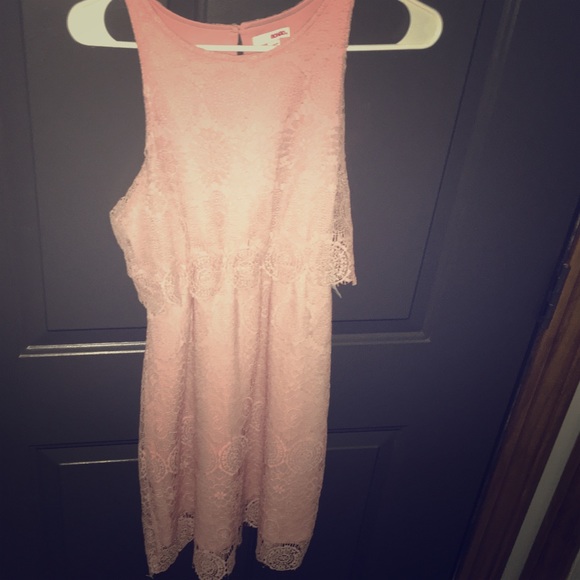 Soft pink dress
