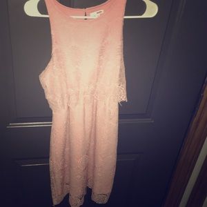 Soft pink dress