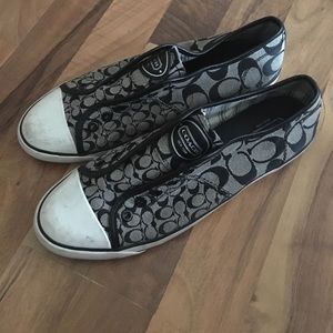 COACH New York slip on shoes