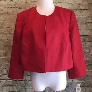 NWT Kasper Red Jacket