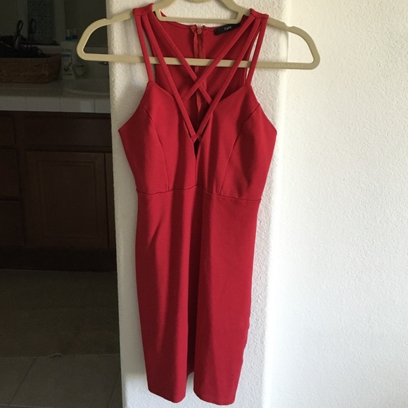 Red dress