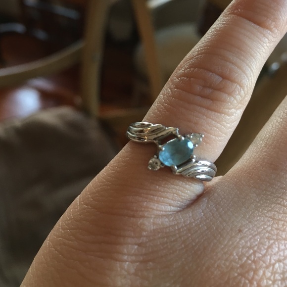 Aquamarine ring