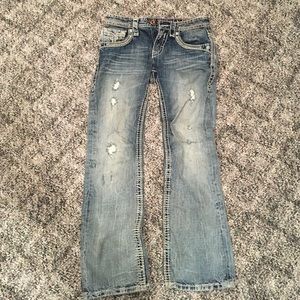 MENS ROCK REVIVAL JEANS 29