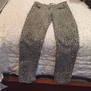 Paige animal print jeans