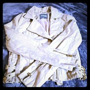 Faux Leather Jacket by Charlotte Russe