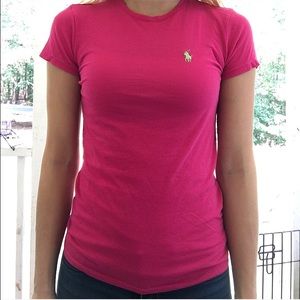 Pink Polo Tee