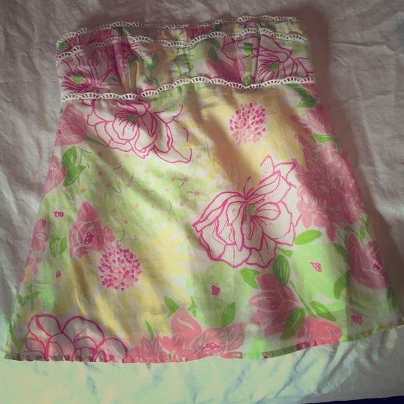 Lilly Pulitzer Strapless Top 🌺