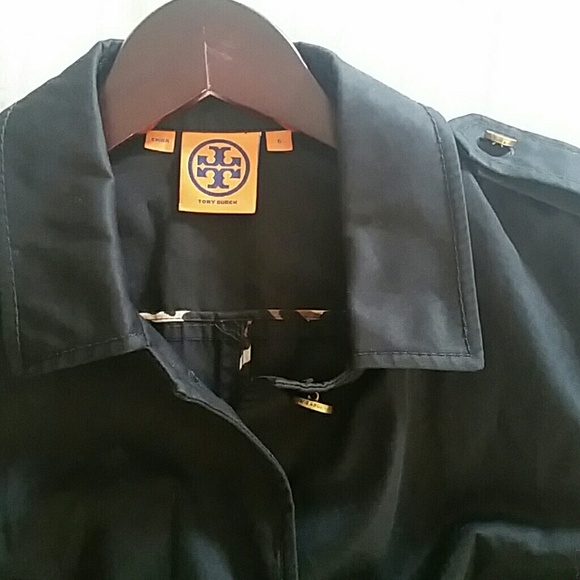 Tory Burch Jackets & Blazers - 🔴TORY BURCH BLACK TRENCH COAT🔴