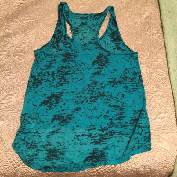 Green tank top