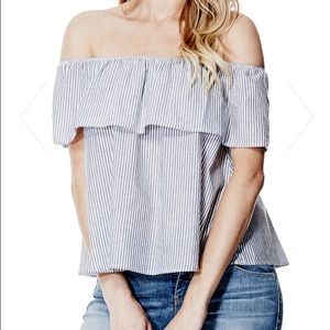 Guess off the shoulder top