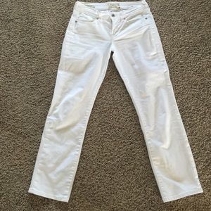 Lucky Brand White Brooke Crop