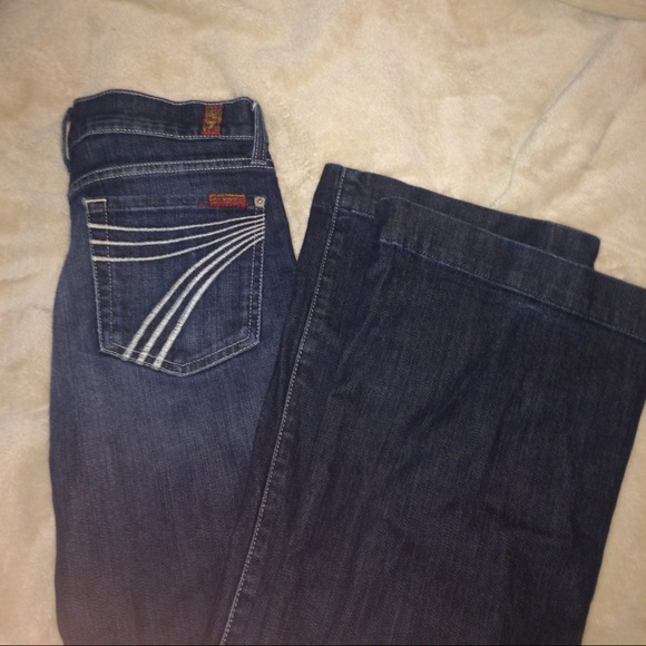 27x34 Seven For All Mankind Dojo Jeans