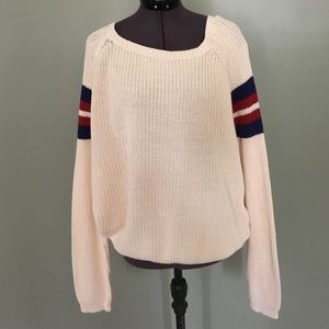 Cream oversized sweater
