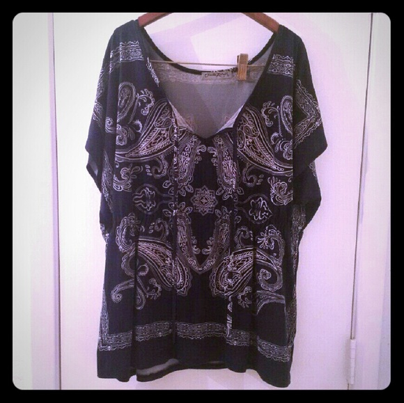 Boxy top.