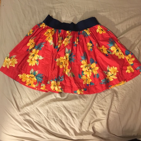 Hollister Floral Skirt