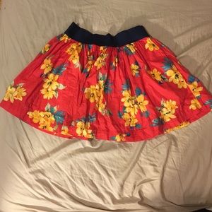 Hollister Floral Skirt