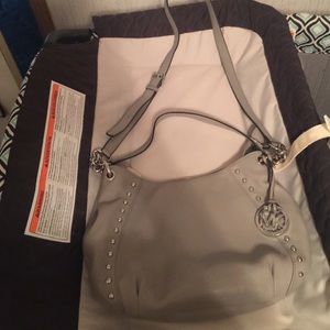 Michael Kors grey cross body