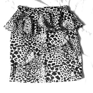 Forever 21 peplum skirt