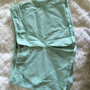 Mint Green American Eagle Shorts