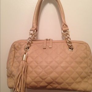 Authentic Calvin Klein tan purse