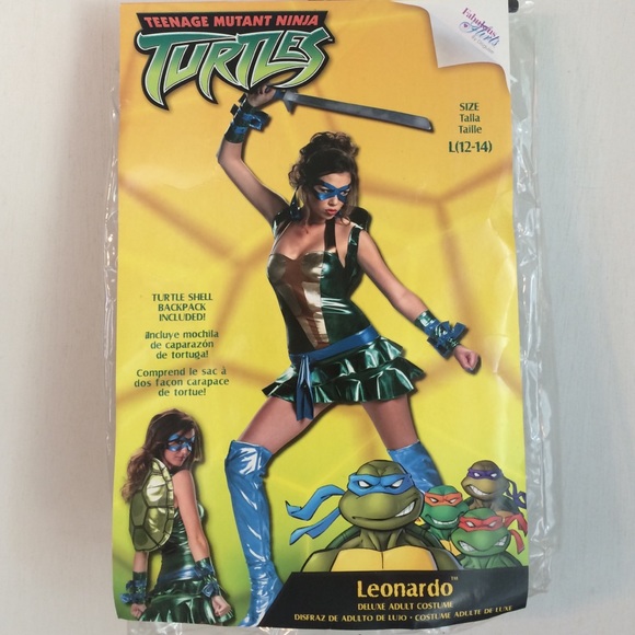 Ninja Turtle Costume - Leonardo (L 12-14)