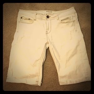 White Bermuda Shorts
