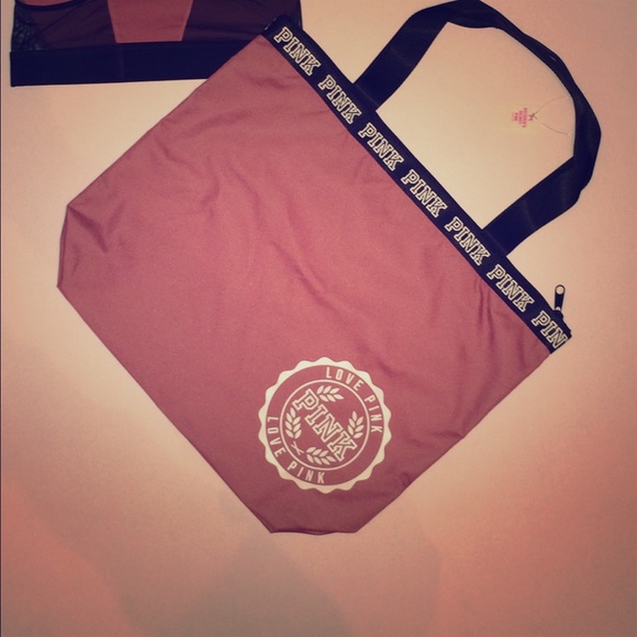 NWT Victoria's Secret pink tote