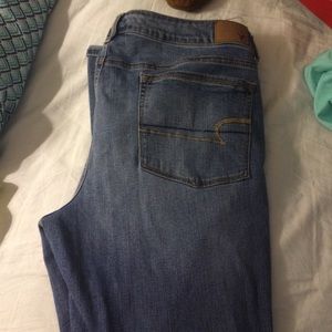 Size 18 long skinny kick American eagle Jeans