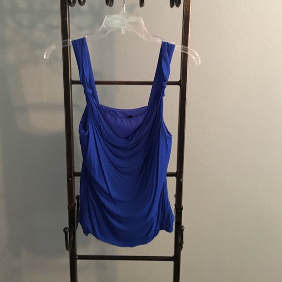 White House Black Market Royal Blue Shell