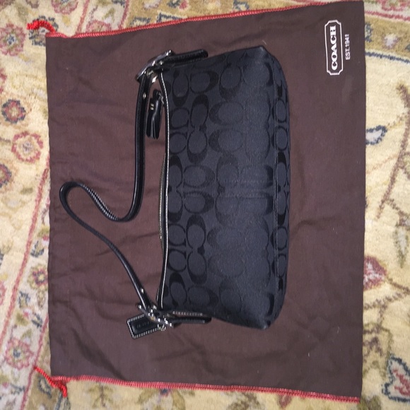 Coach black purse brand new