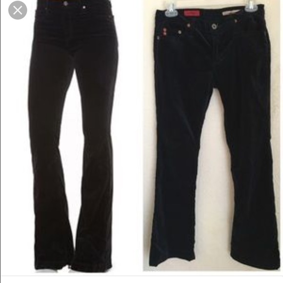 AG the angel bootcut in navy size 27.