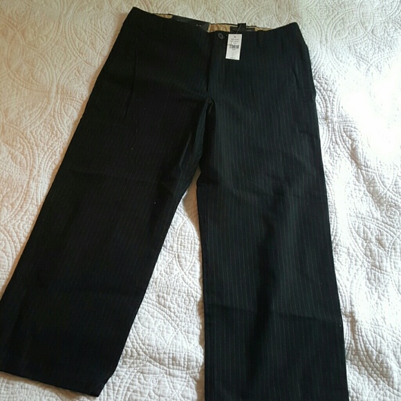 NWT Banana Republic mens pinstriped chinos