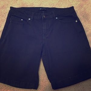 Black Bermuda Shorts