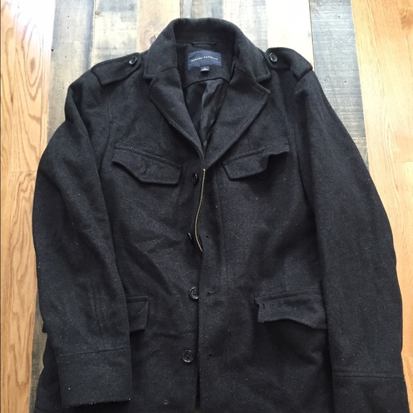 Grey Wool Men's Banana Republic