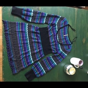 Free people long sleeve sweater dress