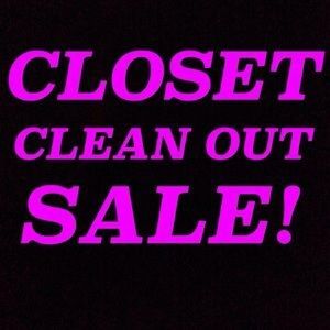 🎈CLOSET CLEAN OUT🎈