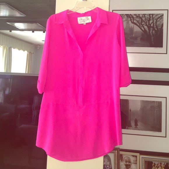 RORY BECA- hot pink tunic/dress