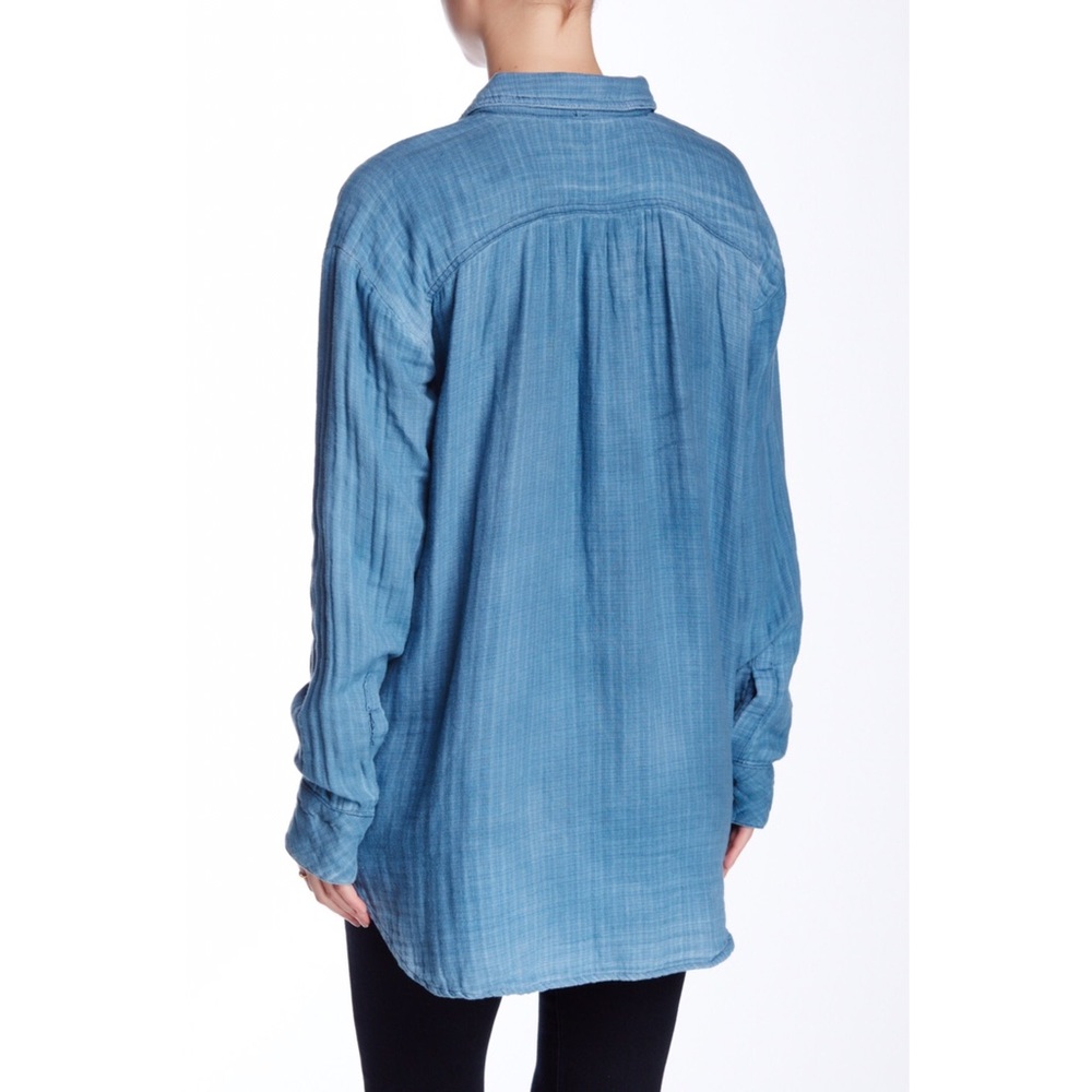 ❌SOLD! FREE PEOPLE Turn it around Shirt - Picture 2 of 4