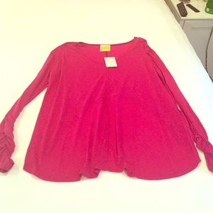 Free People (NEW WITH TAGS) dahlia shirt