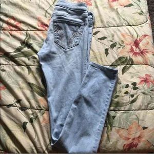 Light wash Hollister jeans
