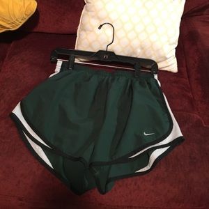 Forest Green Nike Shorts