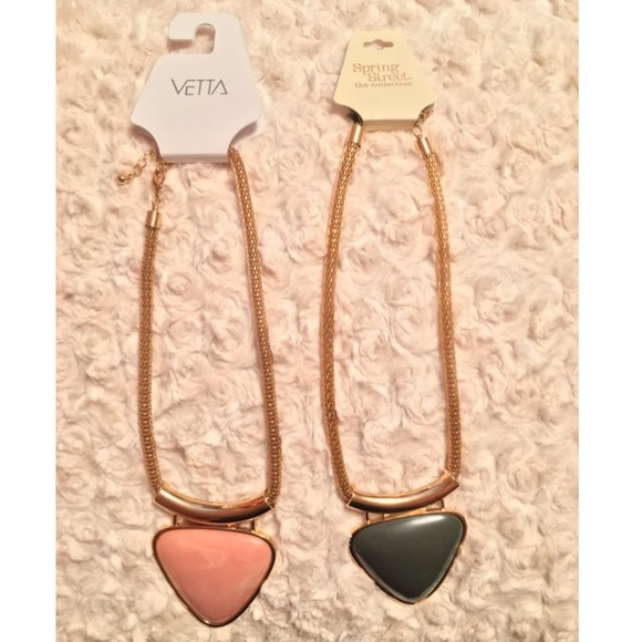 Jewelry - Two statement necklaces (bundle deal)